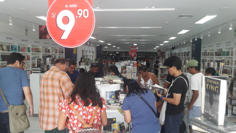 Librería ofrece miles de libros a S/ 9.90