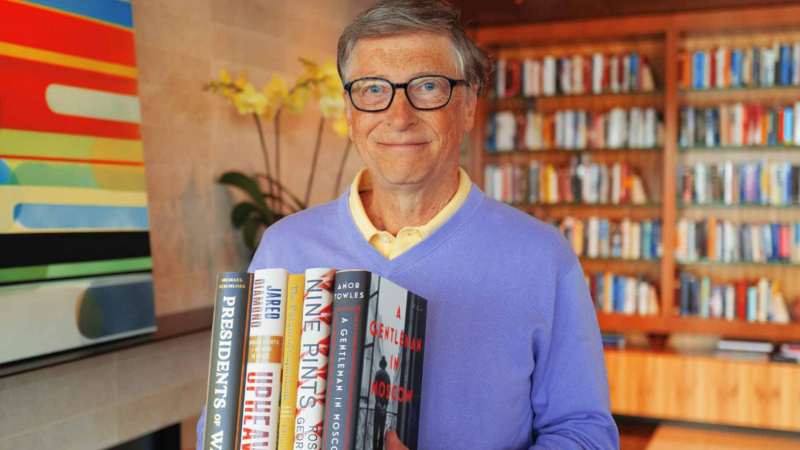 Bill Gates recomienda leer estos 13 libros para “escapar” de la realidad|&nbsp;FOTOS