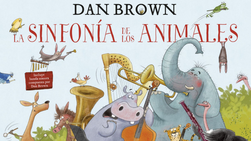 Dan Brown debuta en la literatura infantil con «La sinfonía de los animales»