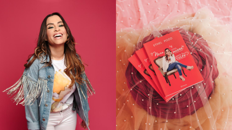 Ethel Pozo presenta: Nace una madre, ¿nace la culpa? Un libro sobre sus vivencias como mamá de dos niñas