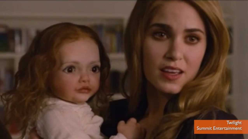 Crepúsculo: Impactante video muestra cómo iba a lucir Renesmee originalmente en la saga (VIDEO)