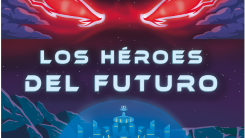 Eduardo Leturia, con 15 años, presenta su primer libro “Los héroes del futuro”