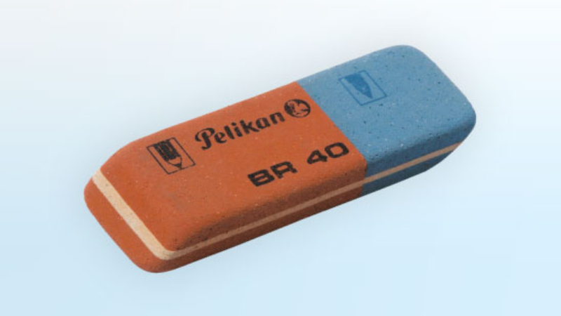 El verdadero uso que tiene la parte azul de los borradores