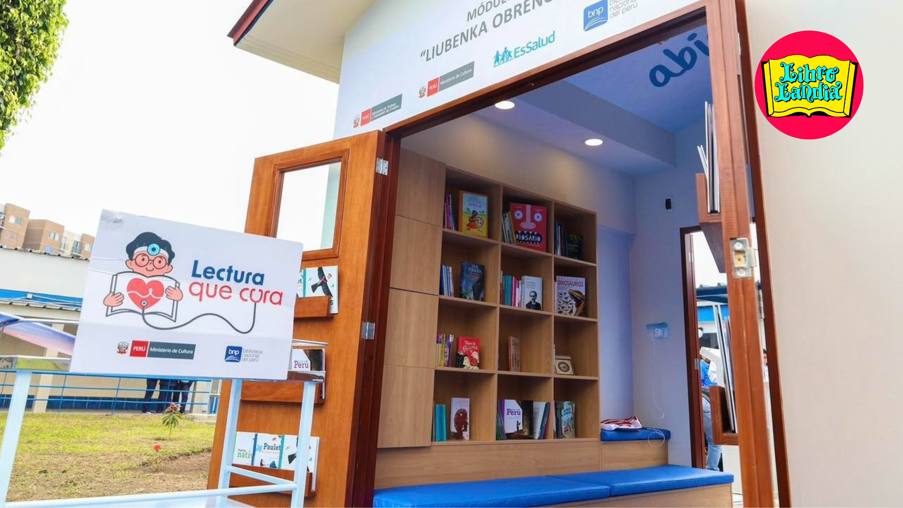 Biblioteca Nacional del Perú inauguró primer módulo de “Lectura que Cura” en Hospital Alberto Sabogal del Callao
