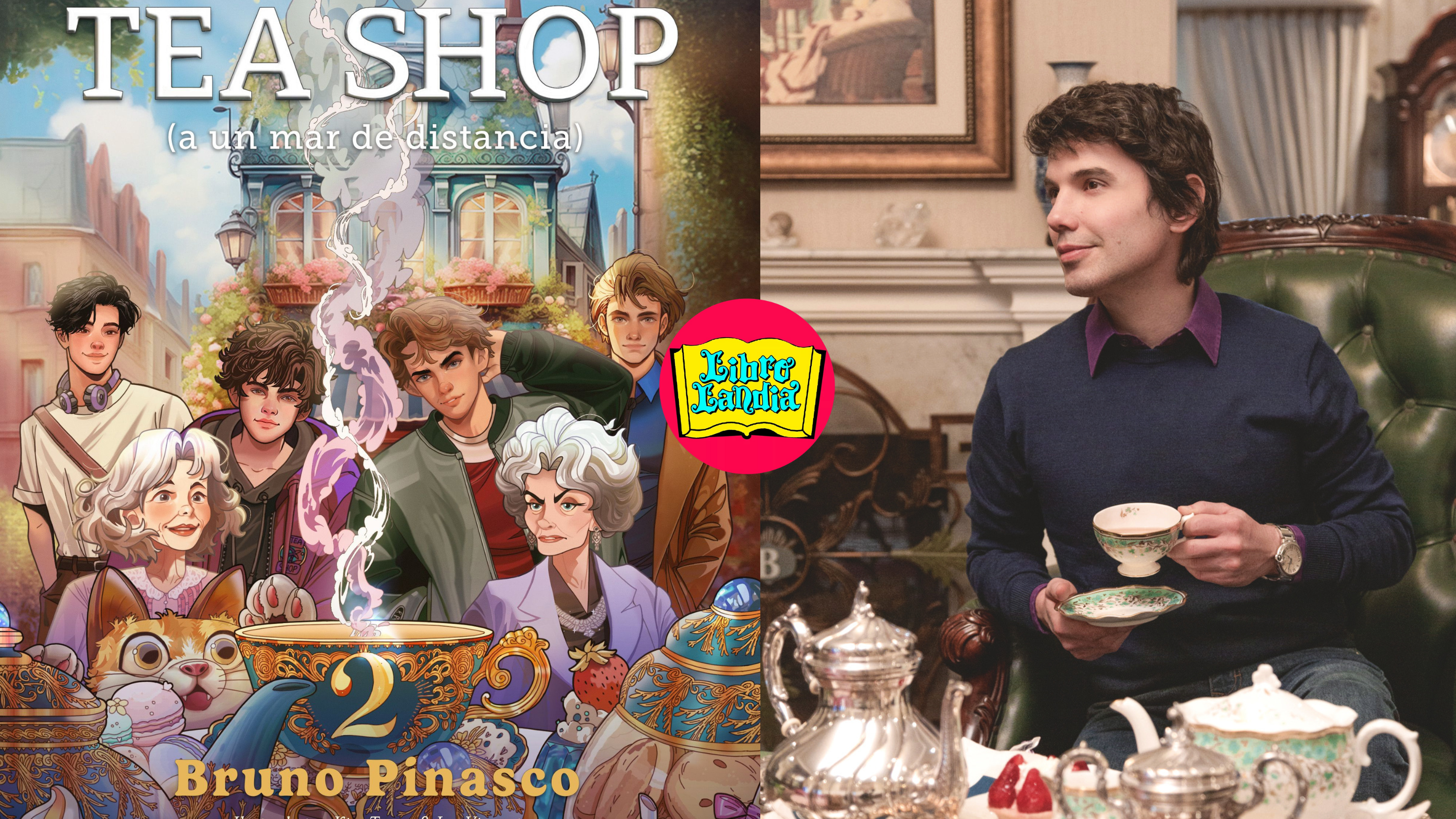 Bruno Pinasco sueña con llevar su libro Tea Shop a la pantalla: «Es un anhelo que tengo» (VIDEO)