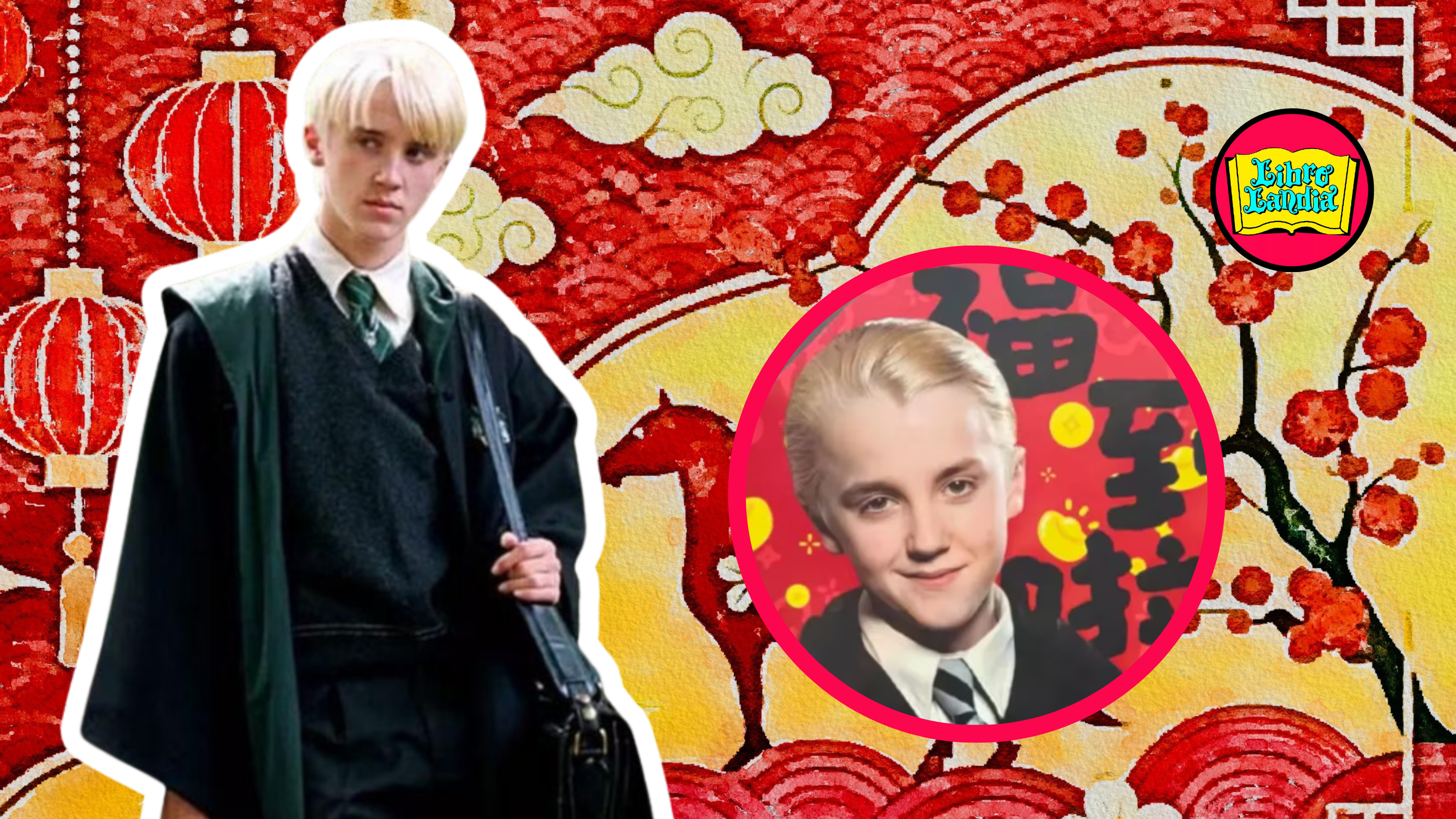 Por qué Draco Malfoy se volvió un símbolo de buena suerte en el Año Nuevo Lunar en China