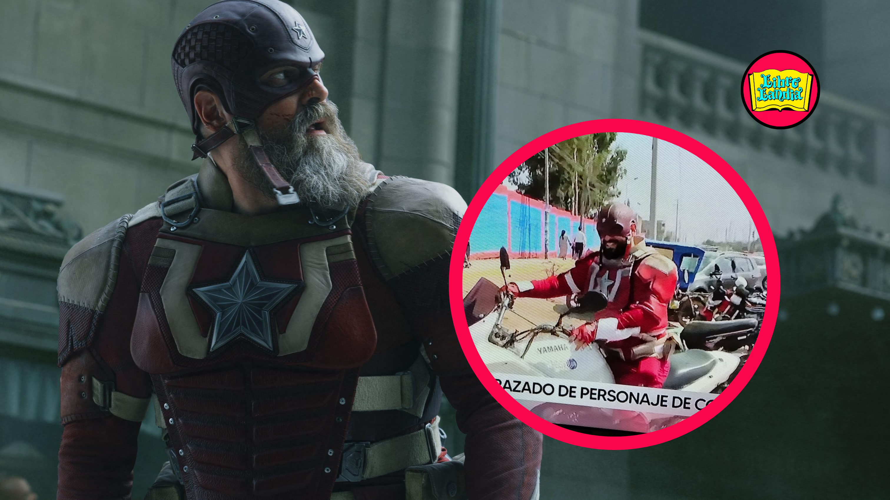 El Guardián Rojo se robó las miradas en las Elecciones 2026 en Lima (FOTO)